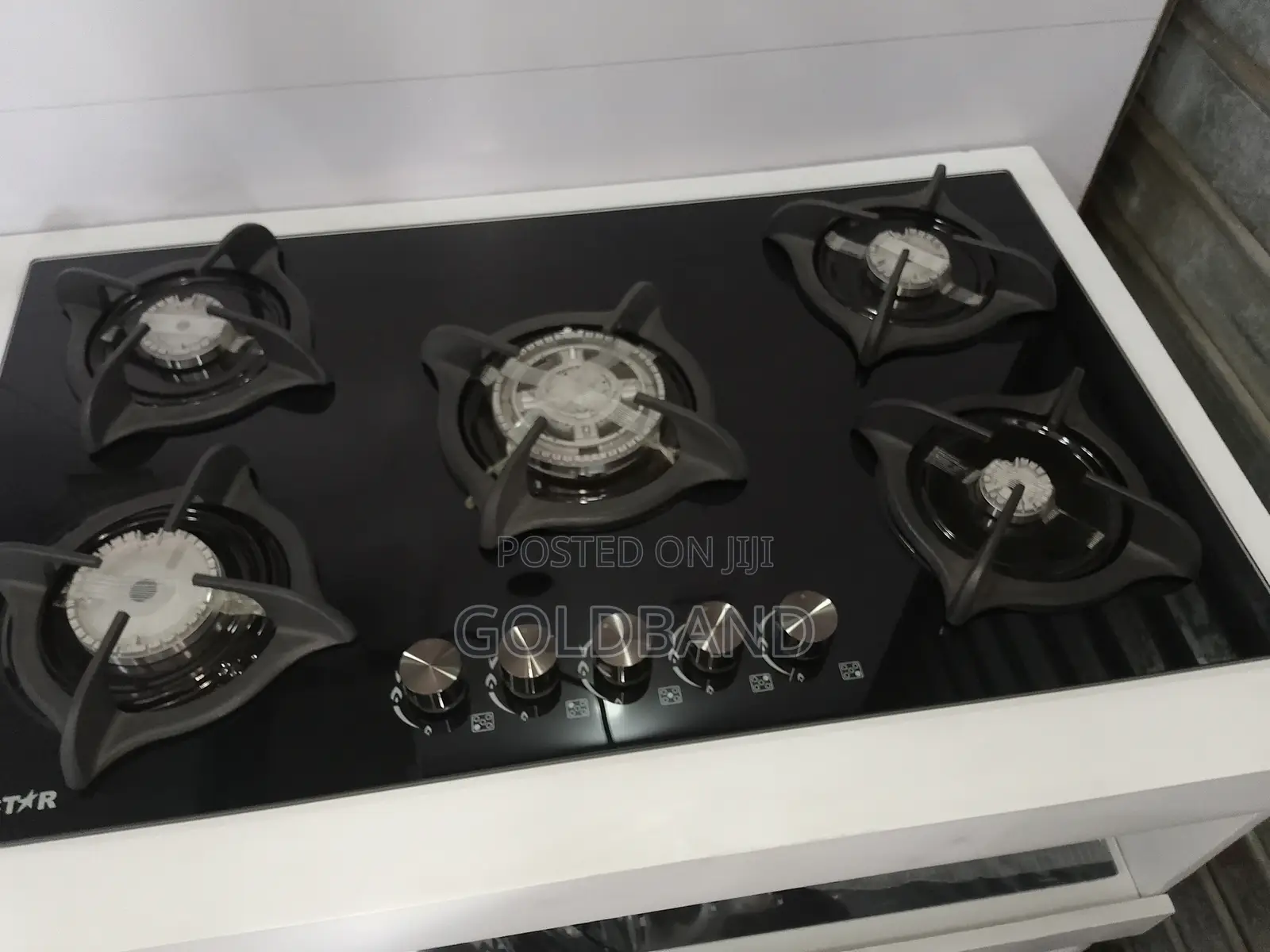 Functional Polystar 5 Burner Inbuilt Gashob Pvba8705agps