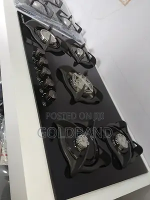 Long-Lasting Polystar 5 Burner Inbuilt Gashob Pv-Ba8705agps