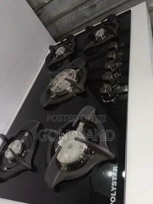 Fast Working Polystar 5 Burner Inbuilt Gashob Pv-Ba8705agps