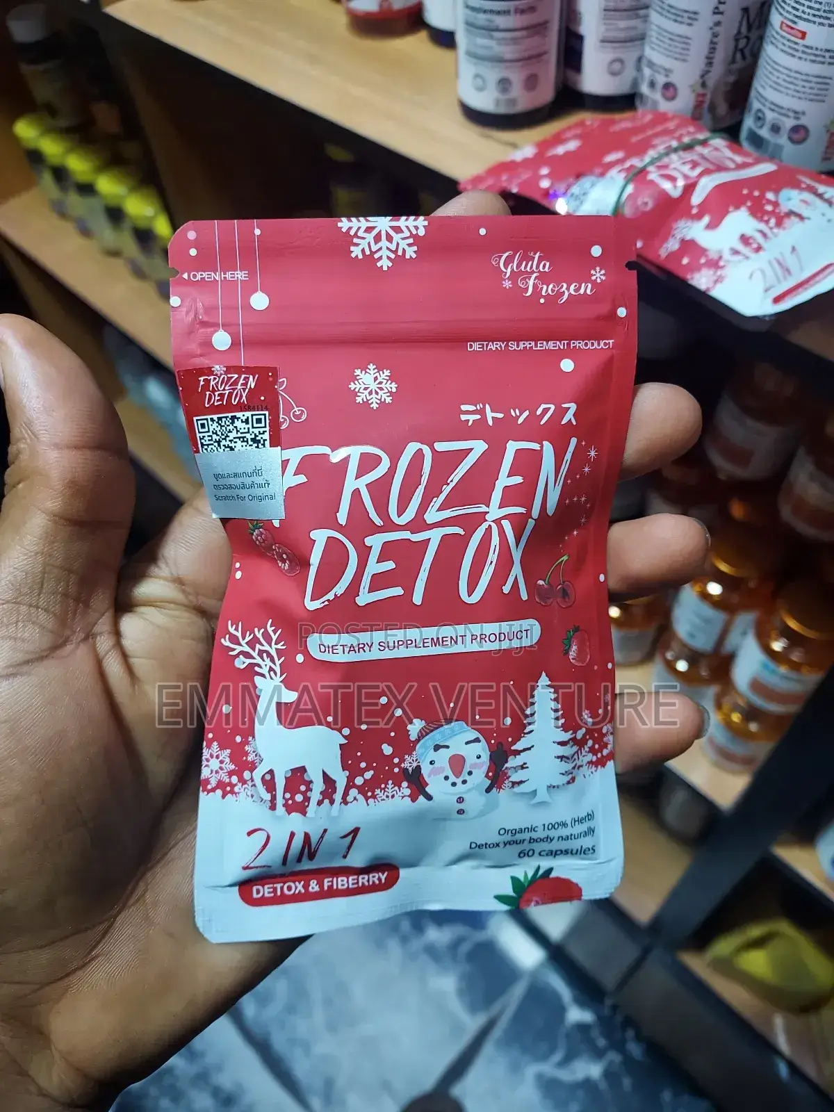 Frozen Detox-Skin Beauty Supplement