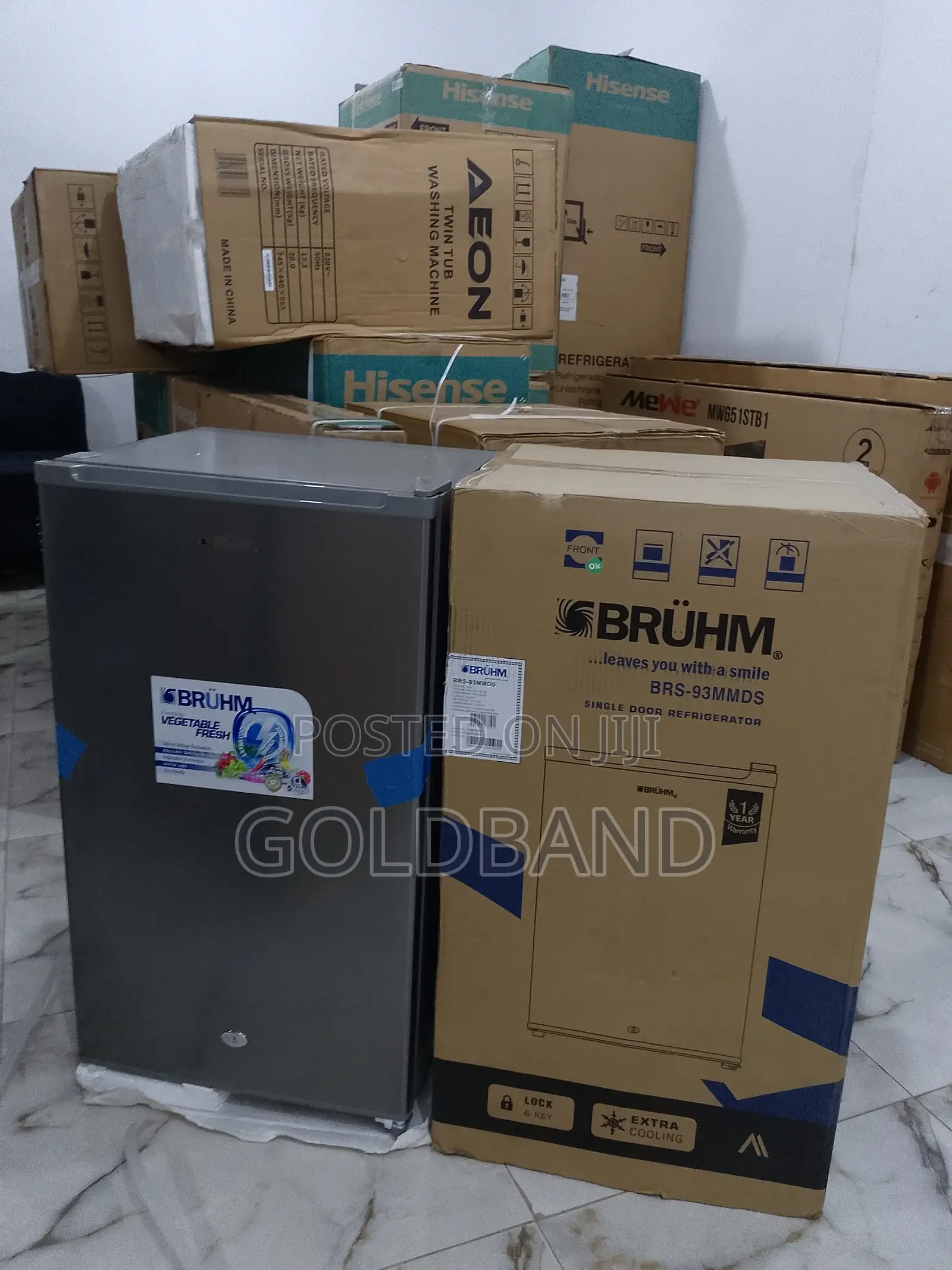 Advanced 93L Bruhm Refrigerator "Brs-93mmds"