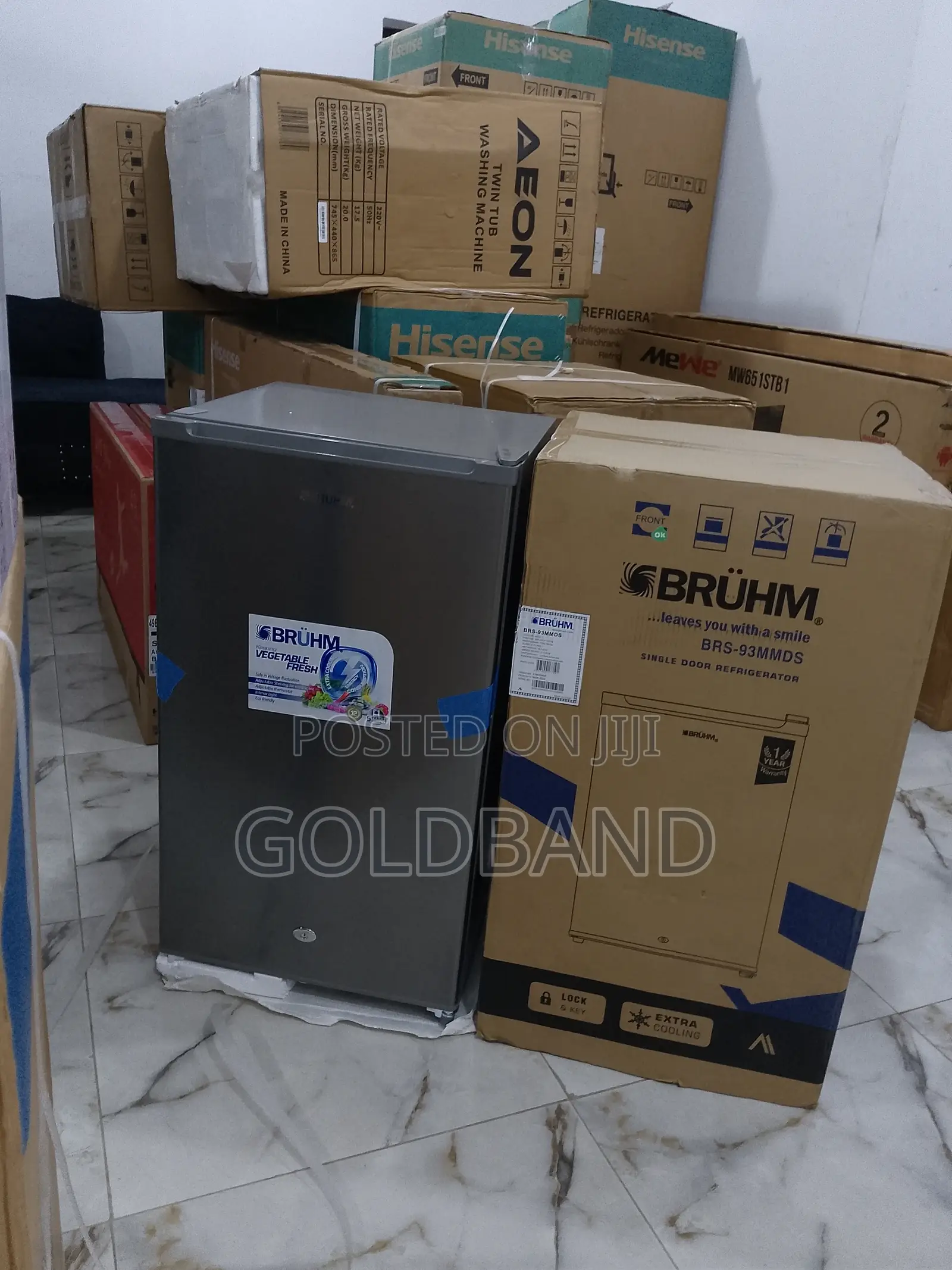 Reliable 93L Bruhm Refrigerator "Brs-93mmds"
