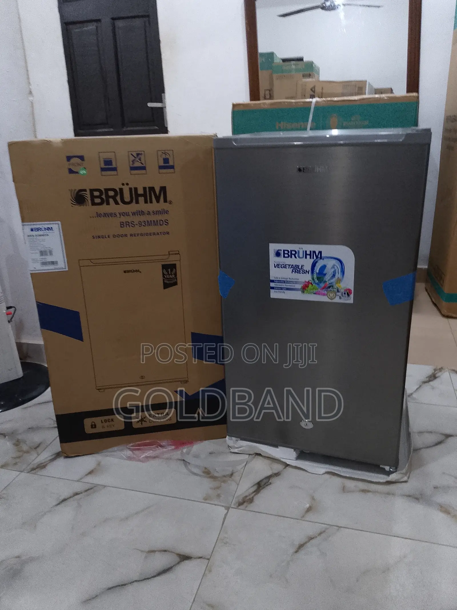 The Top Pick 93L BRS-93mmds Bruhm Single Refrigerator