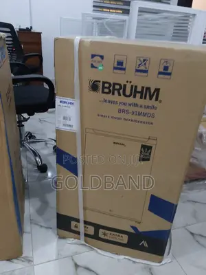 Durable 93L Bruhm Refrigerator "Brs-93mmds"