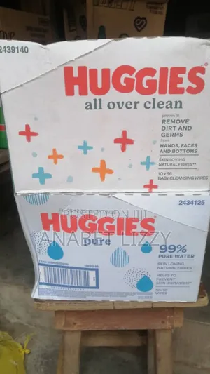 Huggies Wipes by 10