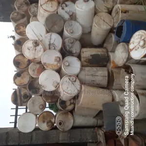 Used Plastic Drums for Recycling