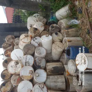 Used Plastic Drums for Recycling