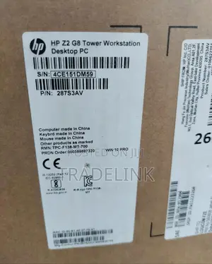 New Desktop Computer HP Z2 16GB Intel Core i7 SSD 512GB