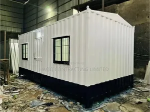 Steel 20x10 Feet Office Cabin, Seating Capacity, 6 People