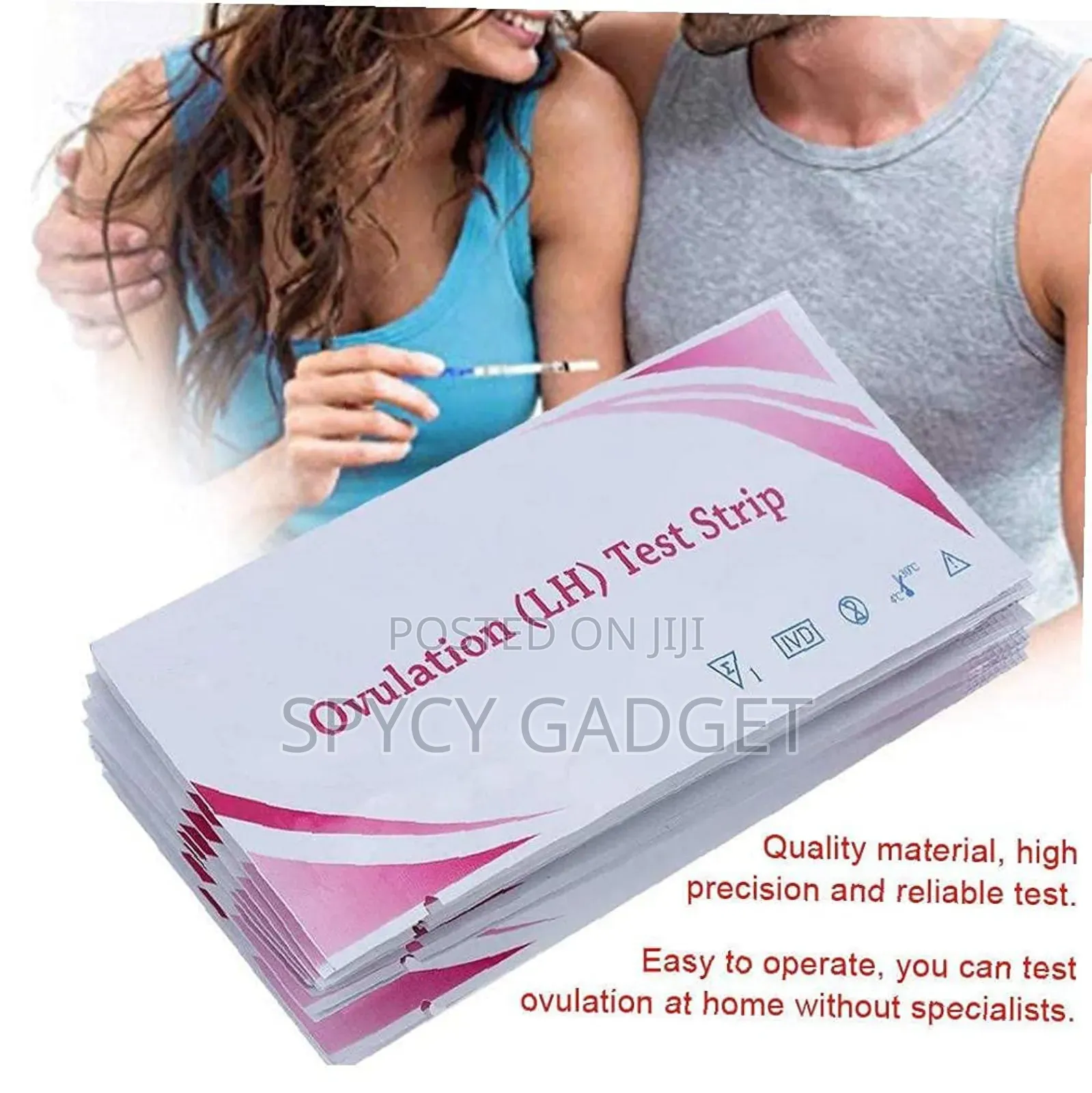 Ovulation Test Strip (LH) - 5 Strips With 1 PT Strip