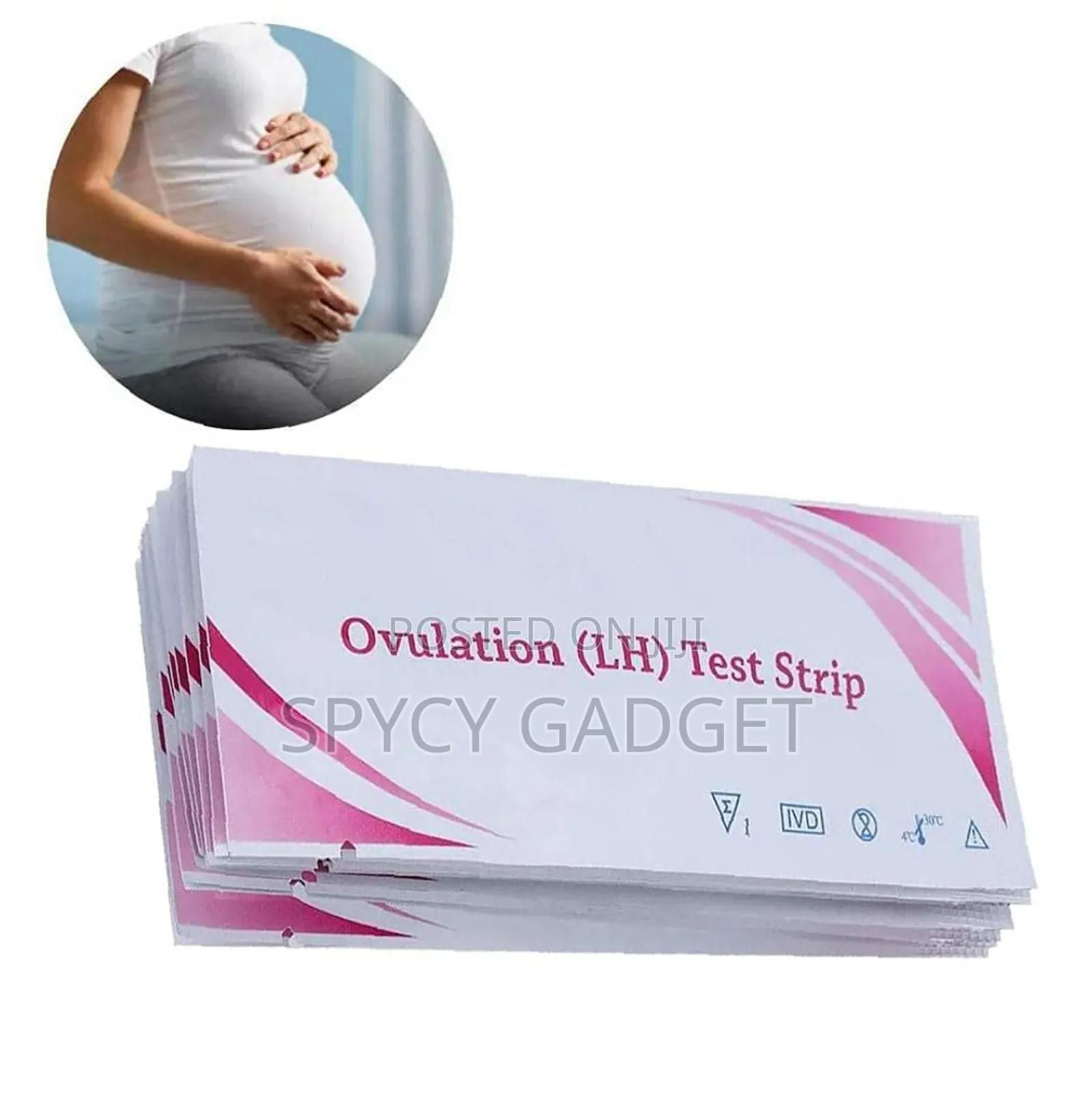 Ovulation Test Strip (LH) - 5 Strips With 1 PT Strip