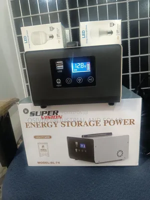Super Vision 300w Solar Generator/ Space Extra/ 80w Panel