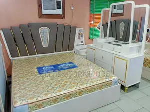 Unique and Quality Set of Bed With Wardrobe,