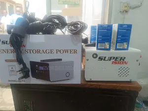 Super Vision 300w Solar Generator With Extra Battery Space