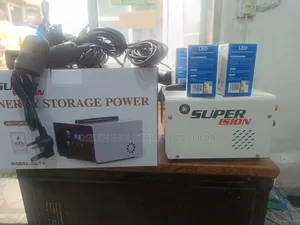 Super Vision 300w Solar Generator With Extra Battery Space