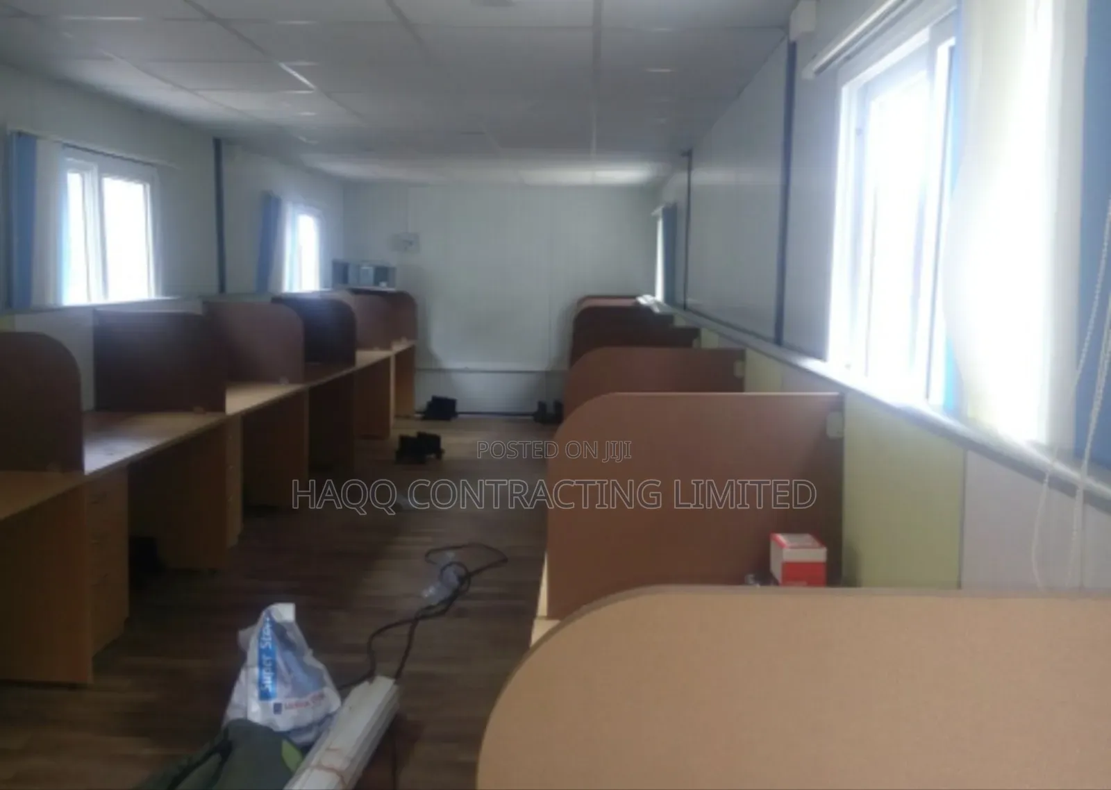 PUF Rectangular Modular Office Portacabin 40x10 Feet