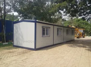 Photo - PUF Rectangular Modular Office Portacabin 40x10 Feet