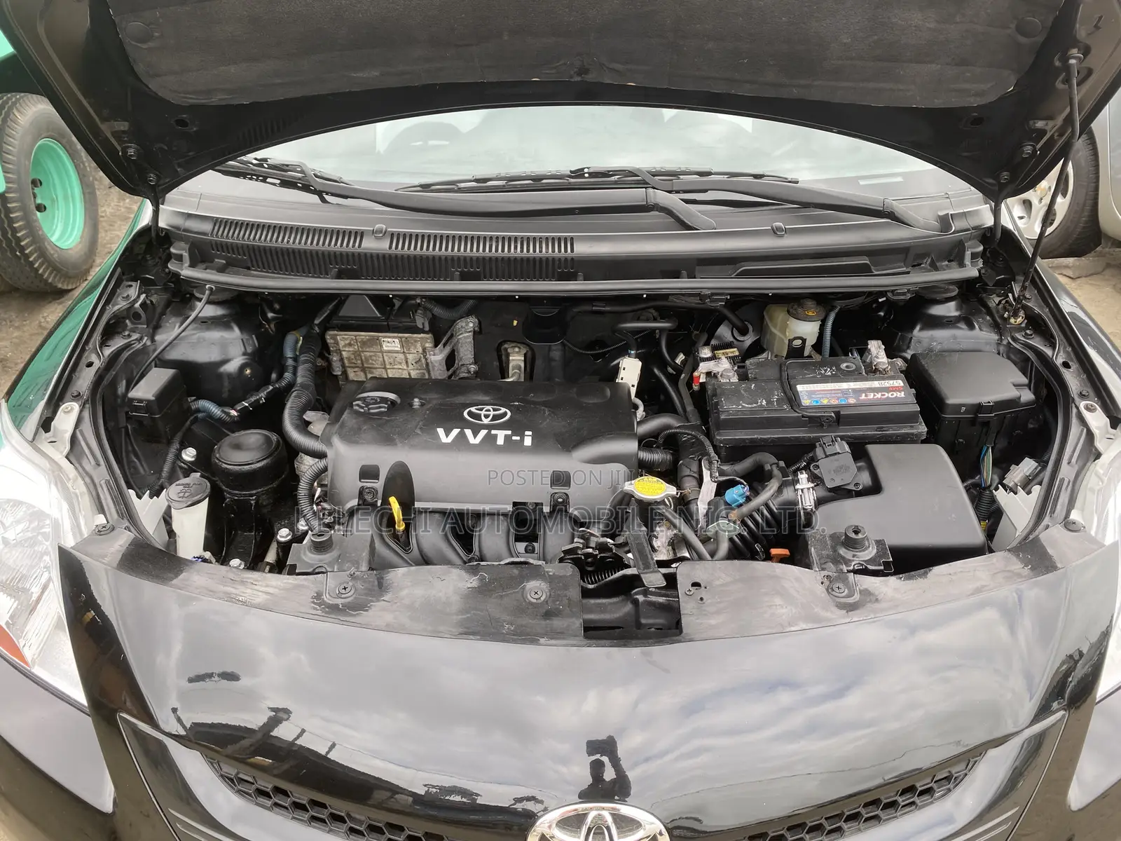 Toyota Yaris 2007 Black