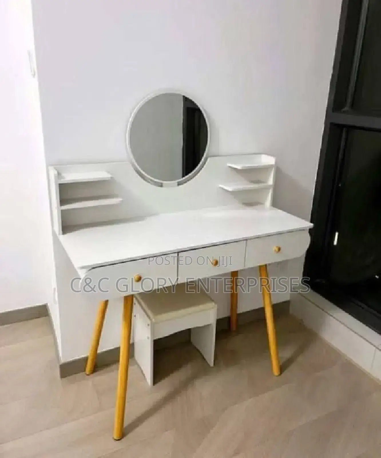 Executive Console Table and Mirror