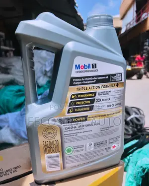 Mobil 1 Auto Car Full Synthetic Motor Oil 0W - 20- 5 Litre)