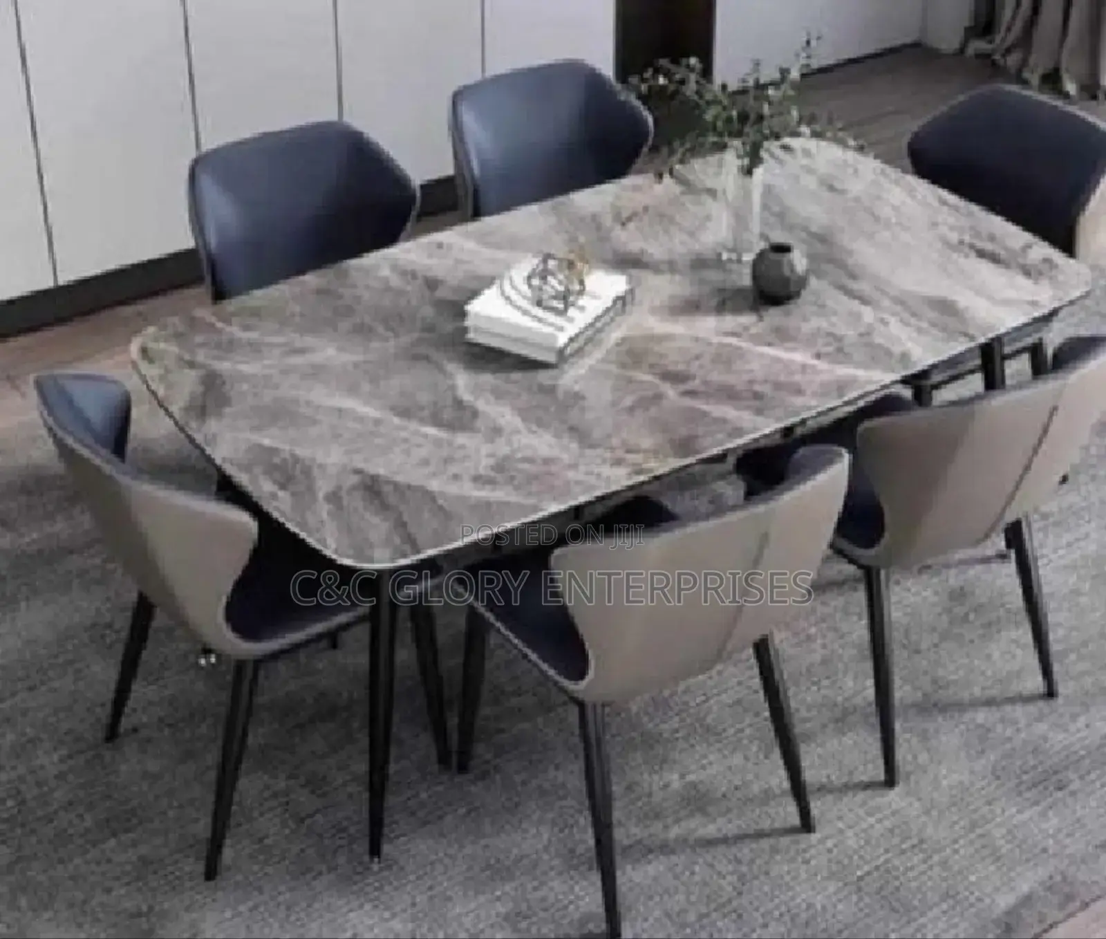 Dining Set With 6 Chairs