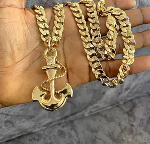 Italian Gold Chain and Pendant