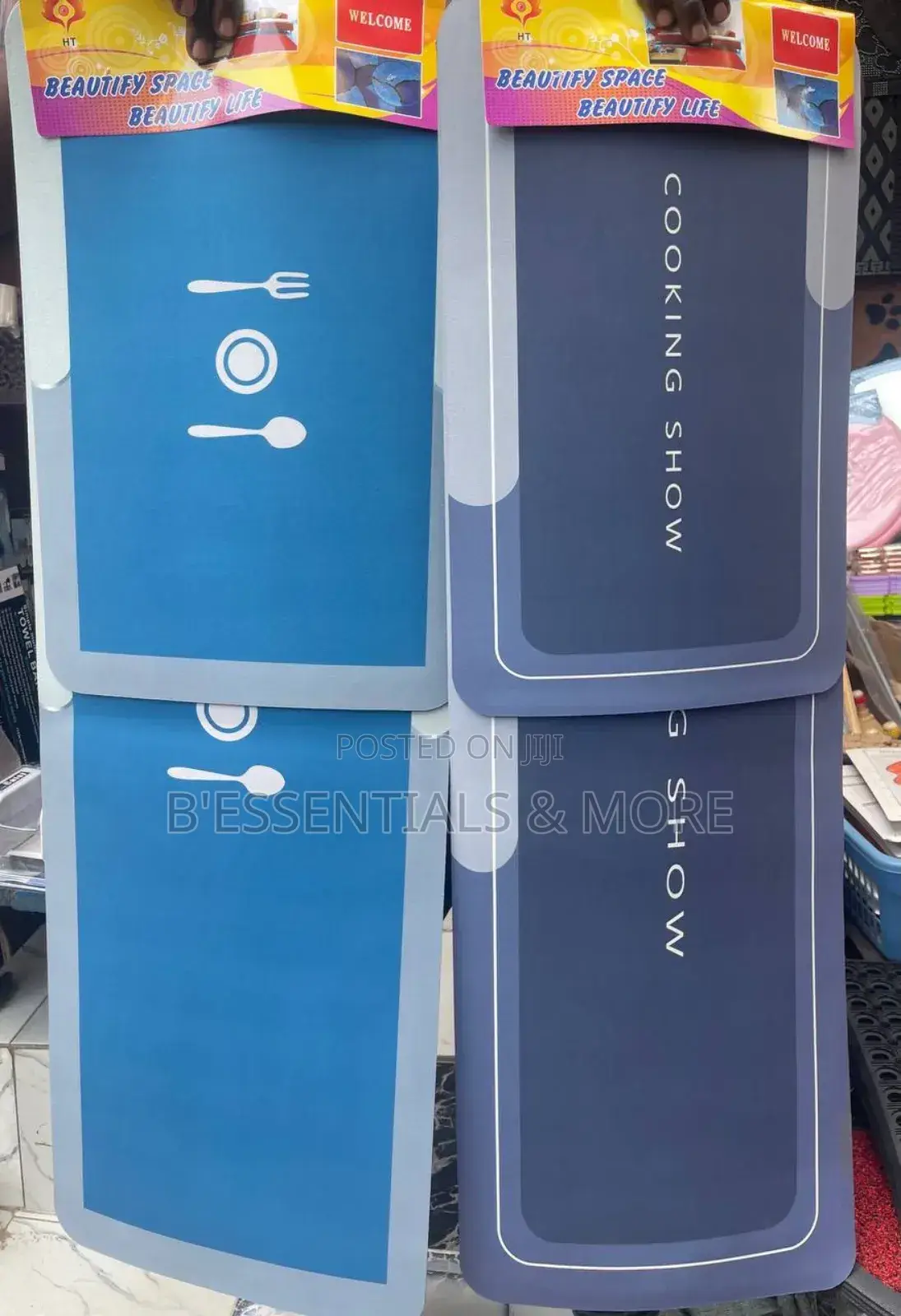 2 in 1 Absorbent Kitchen Mat