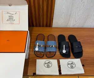Luxury Italian Hermes Slipers