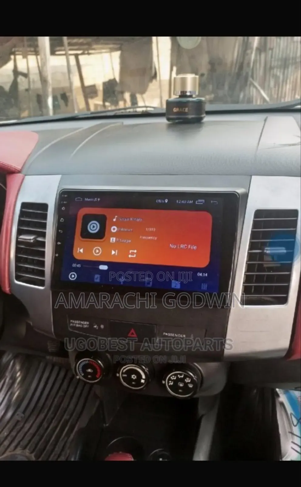 Mitsubishi Outlander Android Navigation Screen