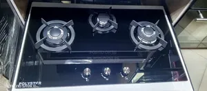 3 Burner Built in Gas Cooker Hob With Automatic Ignition