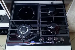 3 Gas and 1 Inverter Electric Cooker Hob With Auto Ignition