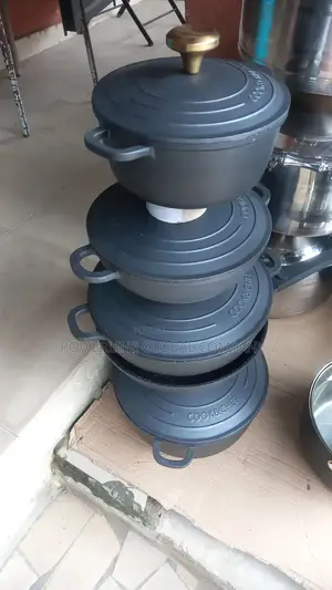 Die Cast Pot of 6 Set for Homes/ Restaurants/ Food Vendors