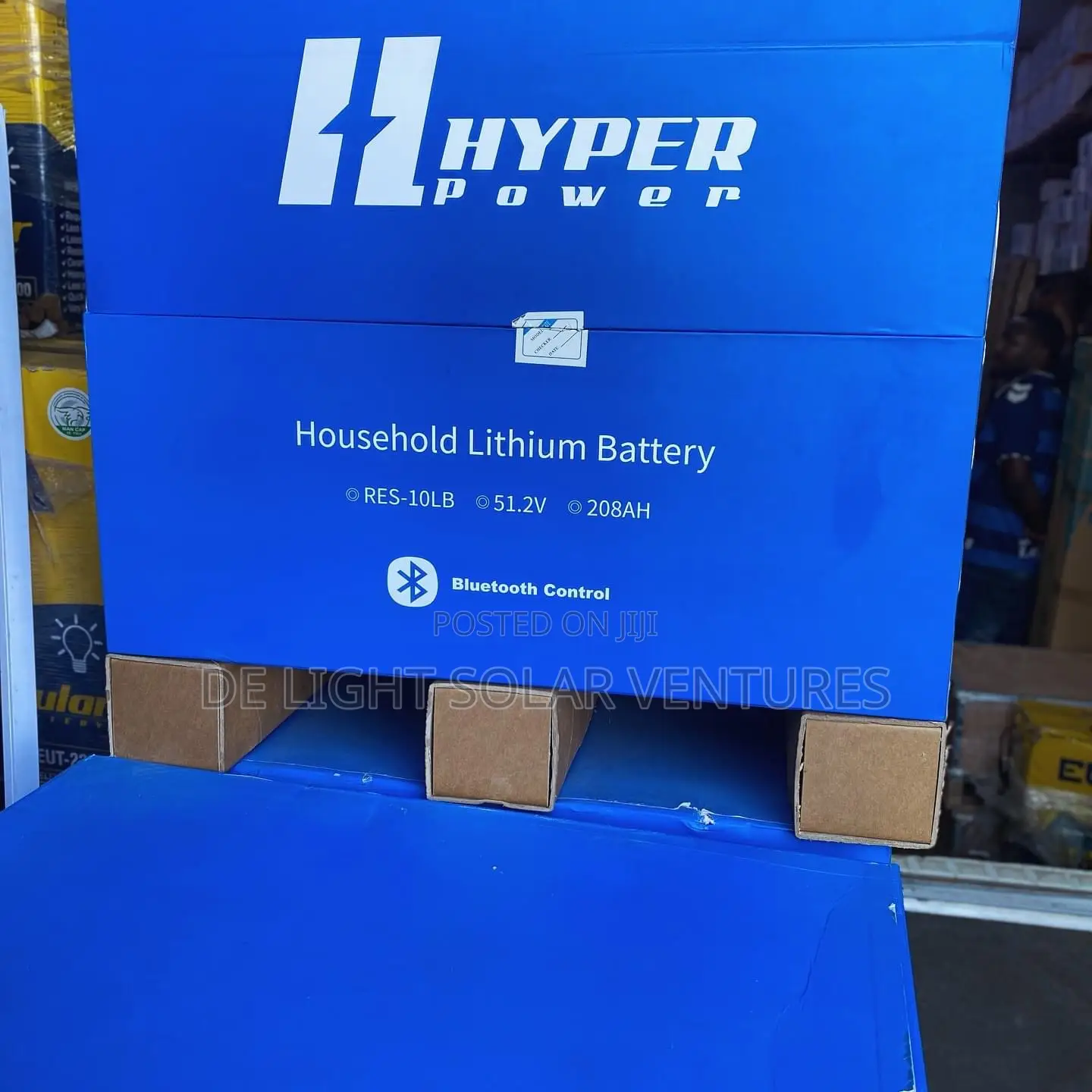 Hyper Power Solar Lithium Battery.