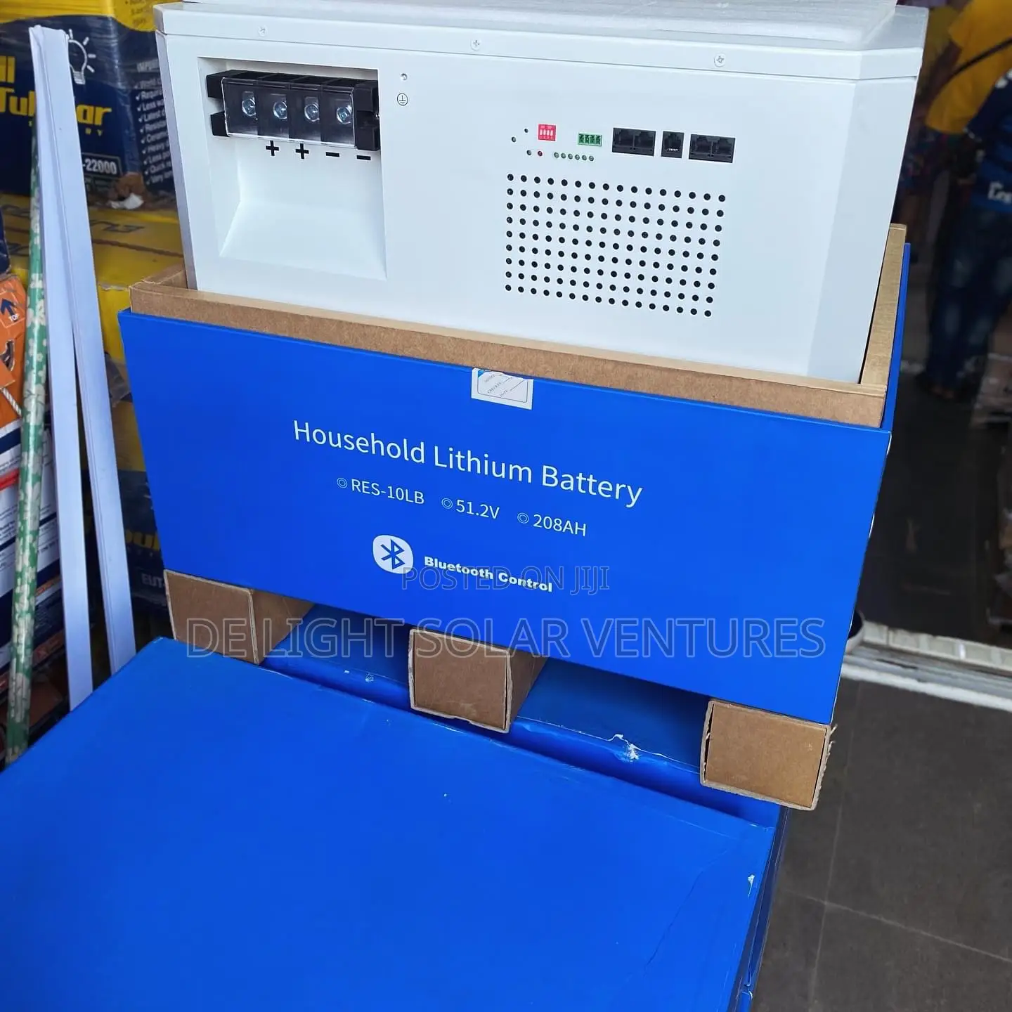 Hyper Power Solar Lithium Battery.