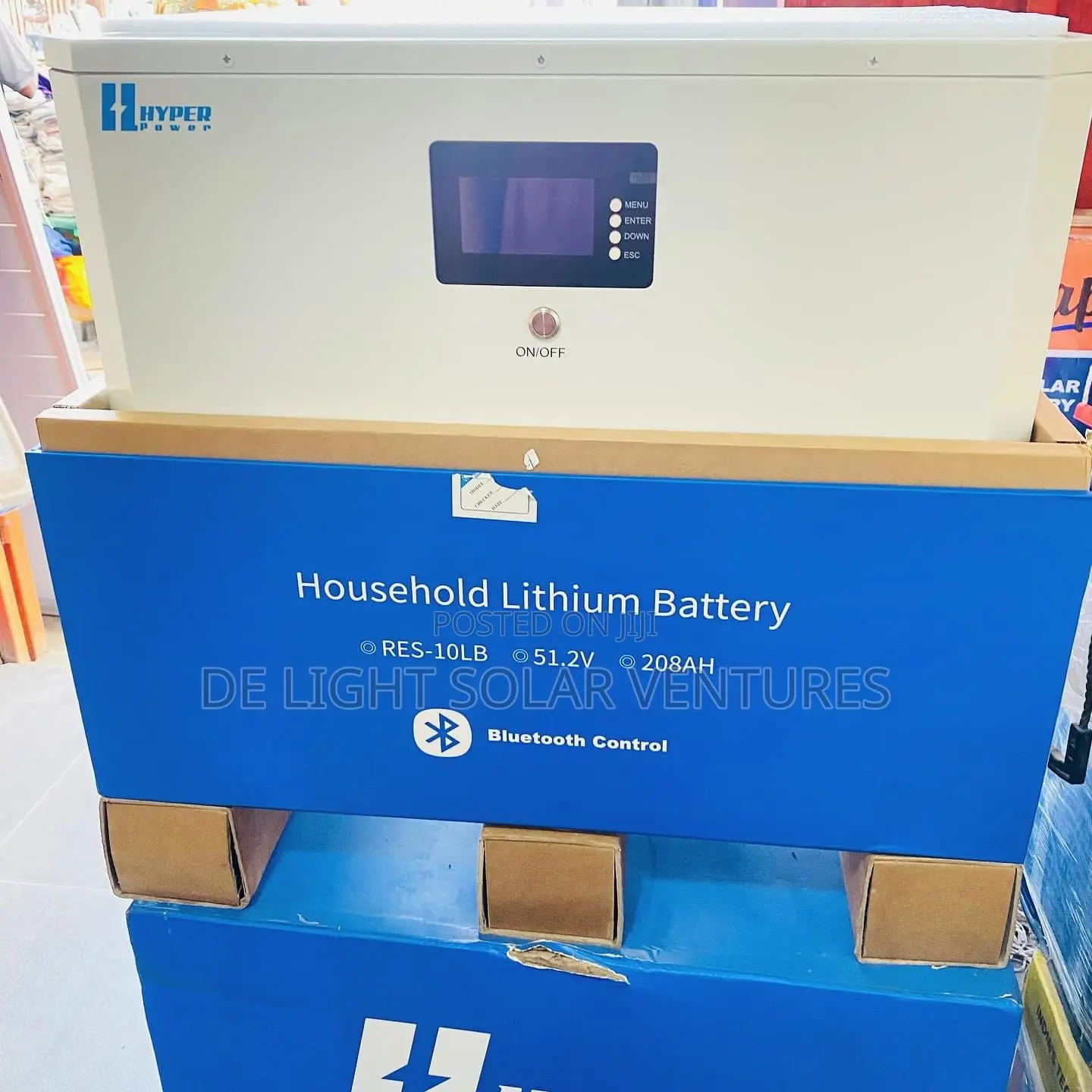 Hyper Power Solar Lithium Battery.