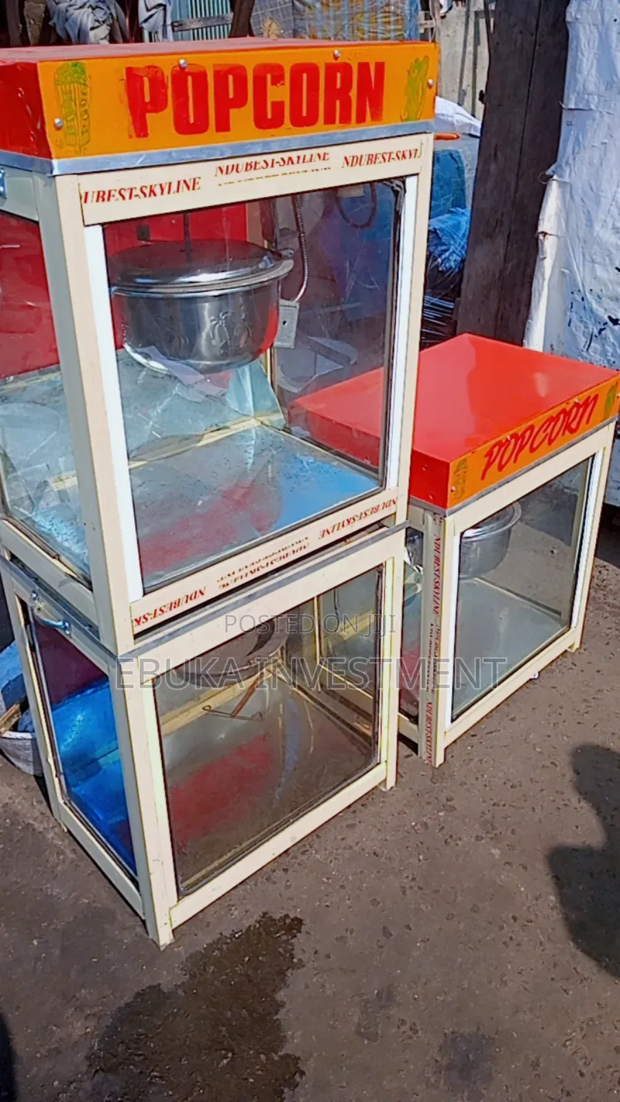 Gas Popcorn Machine