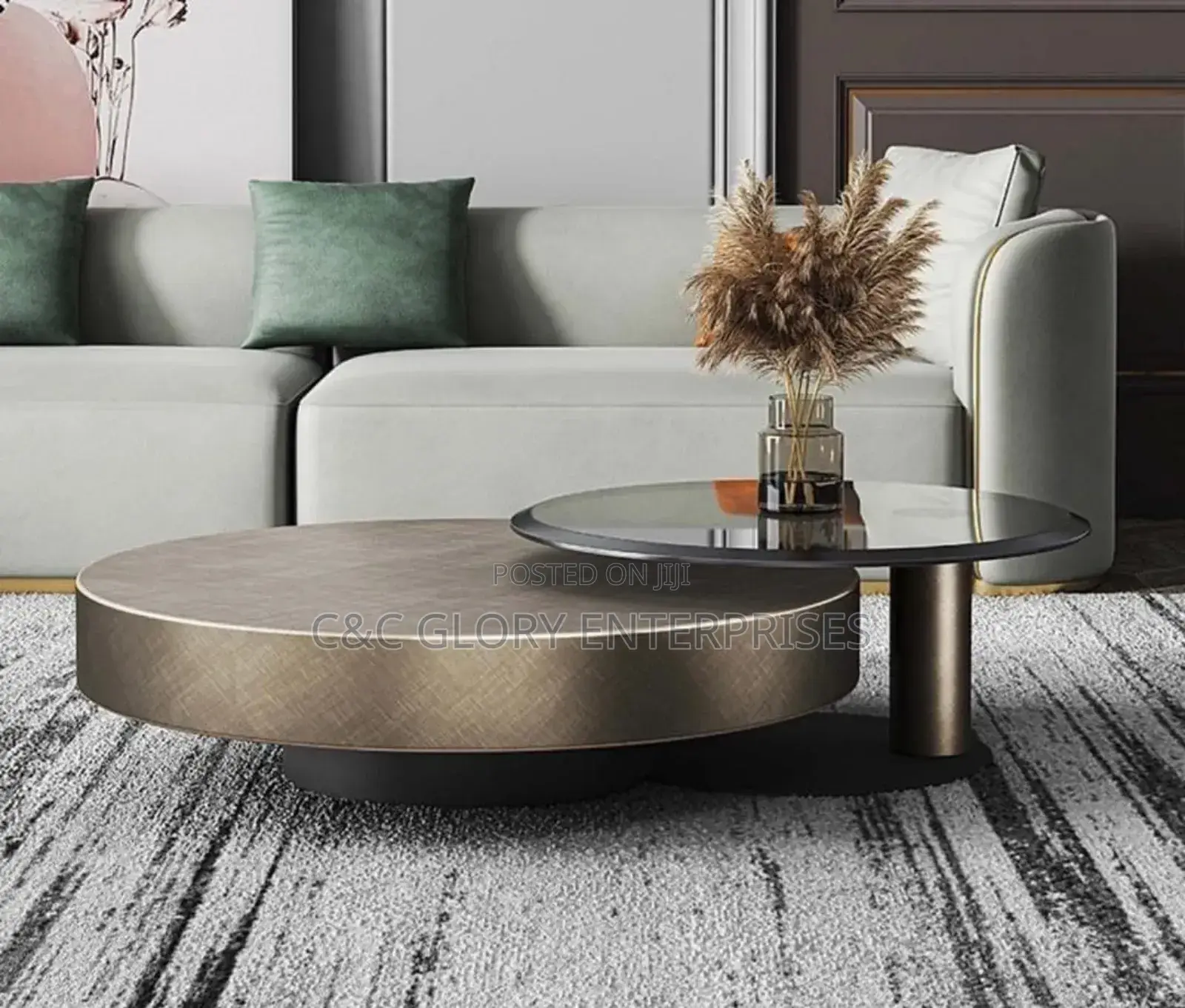 Round Table With Side Stool