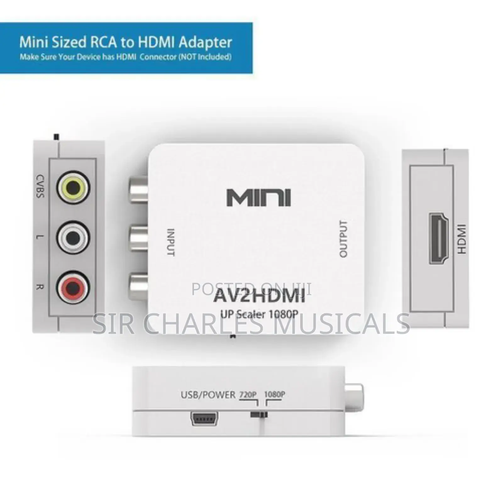 Original Mini HDMI2AV Converter
