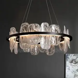 Post-Modern All-Copper Cloud Zhongshan Lamps Living Room
