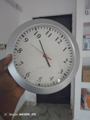Photo - Wall Clock Spy Camera for School Home Hospital