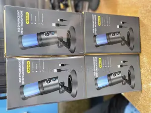 RGB Dynamiclight Effect Podcast Microphone