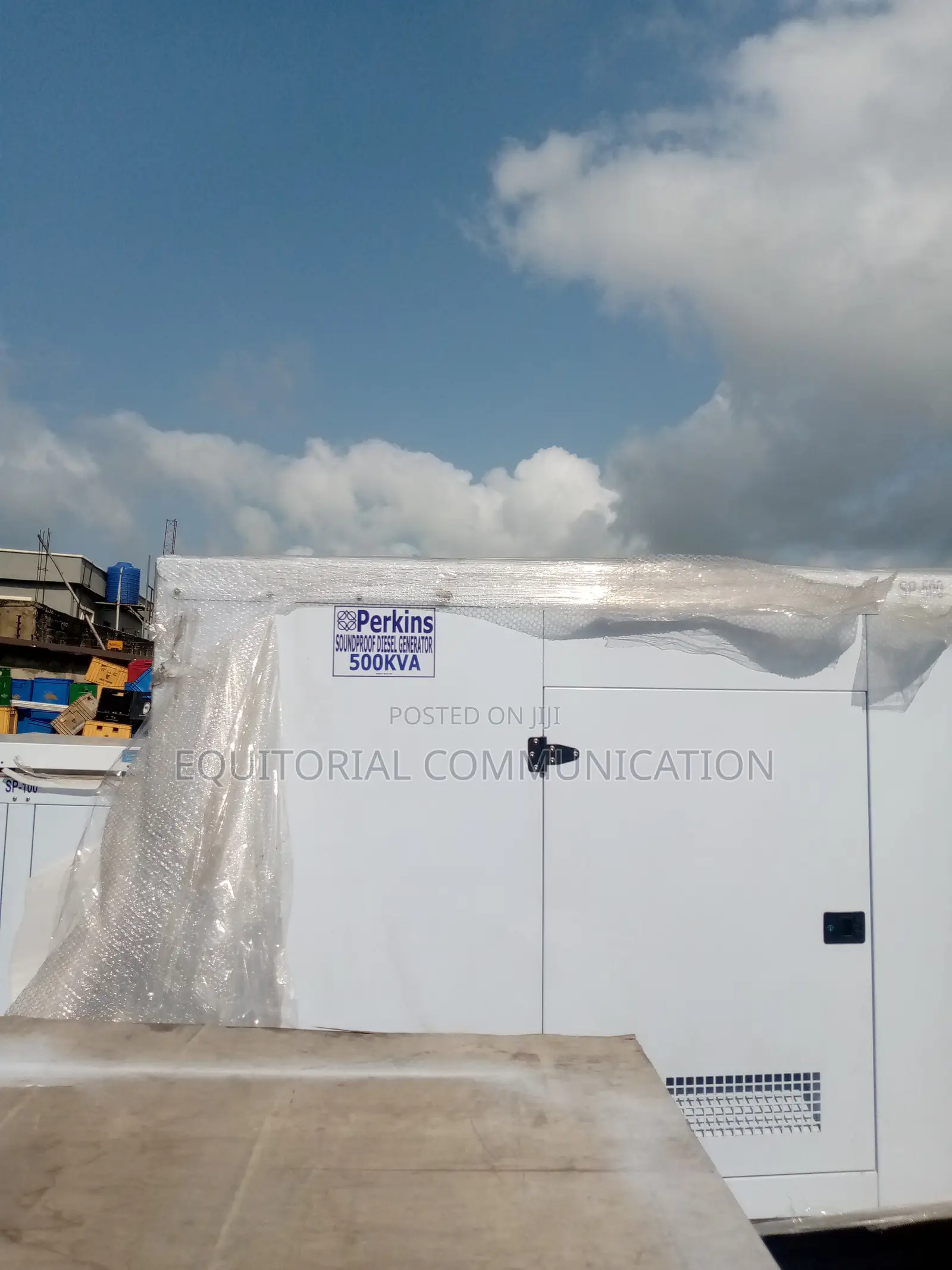 Effective 500kva Perkins Soundproof Generator