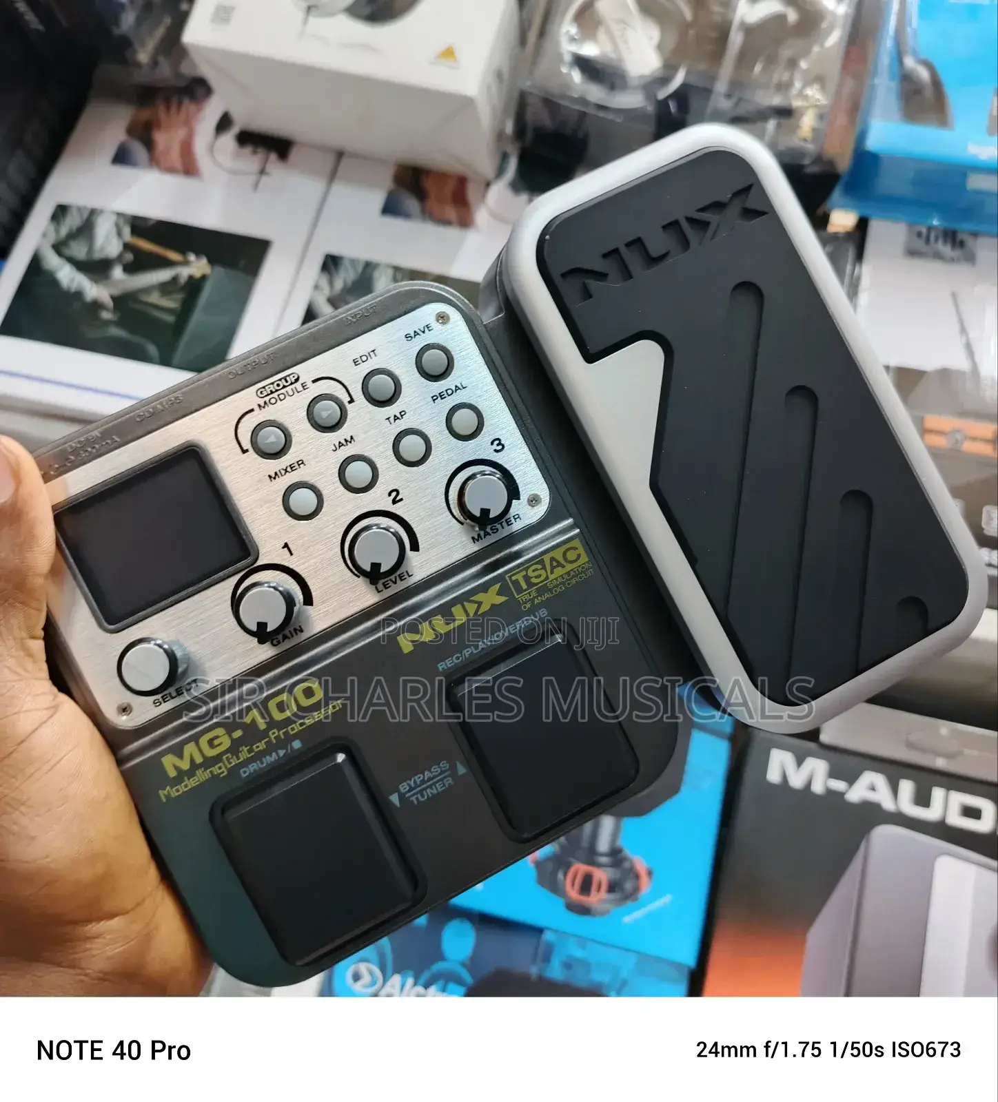 Original NUX MG-100 Modeling Guitar Processor