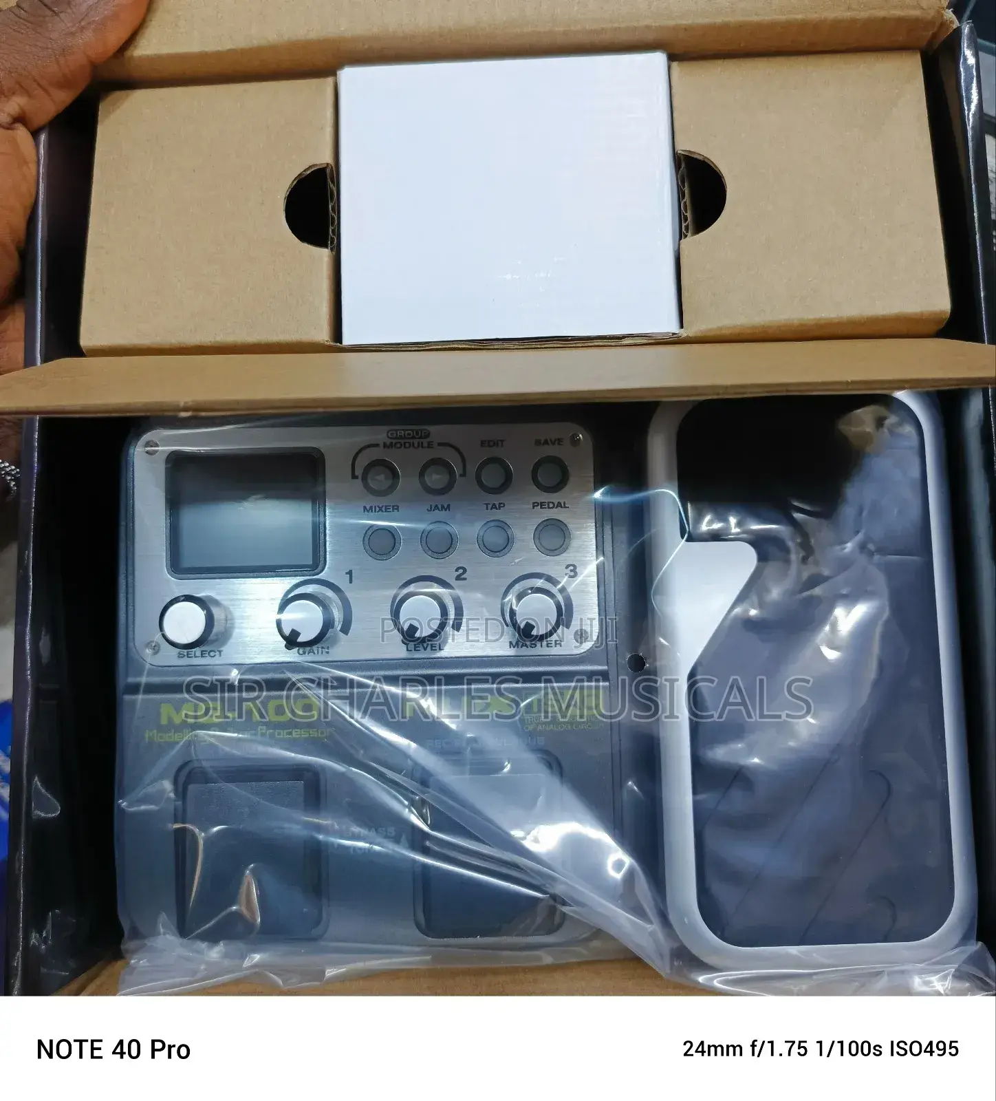 Original NUX MG-100 Modeling Guitar Processor