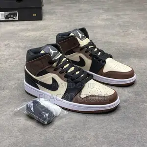 Original Air Jordan 1 Mid SE Paris Ymca Sneakers