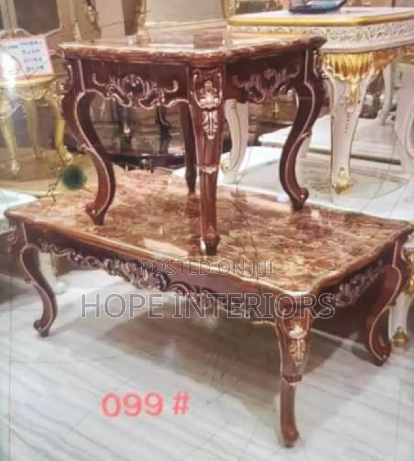 Royal Table With Two Stools