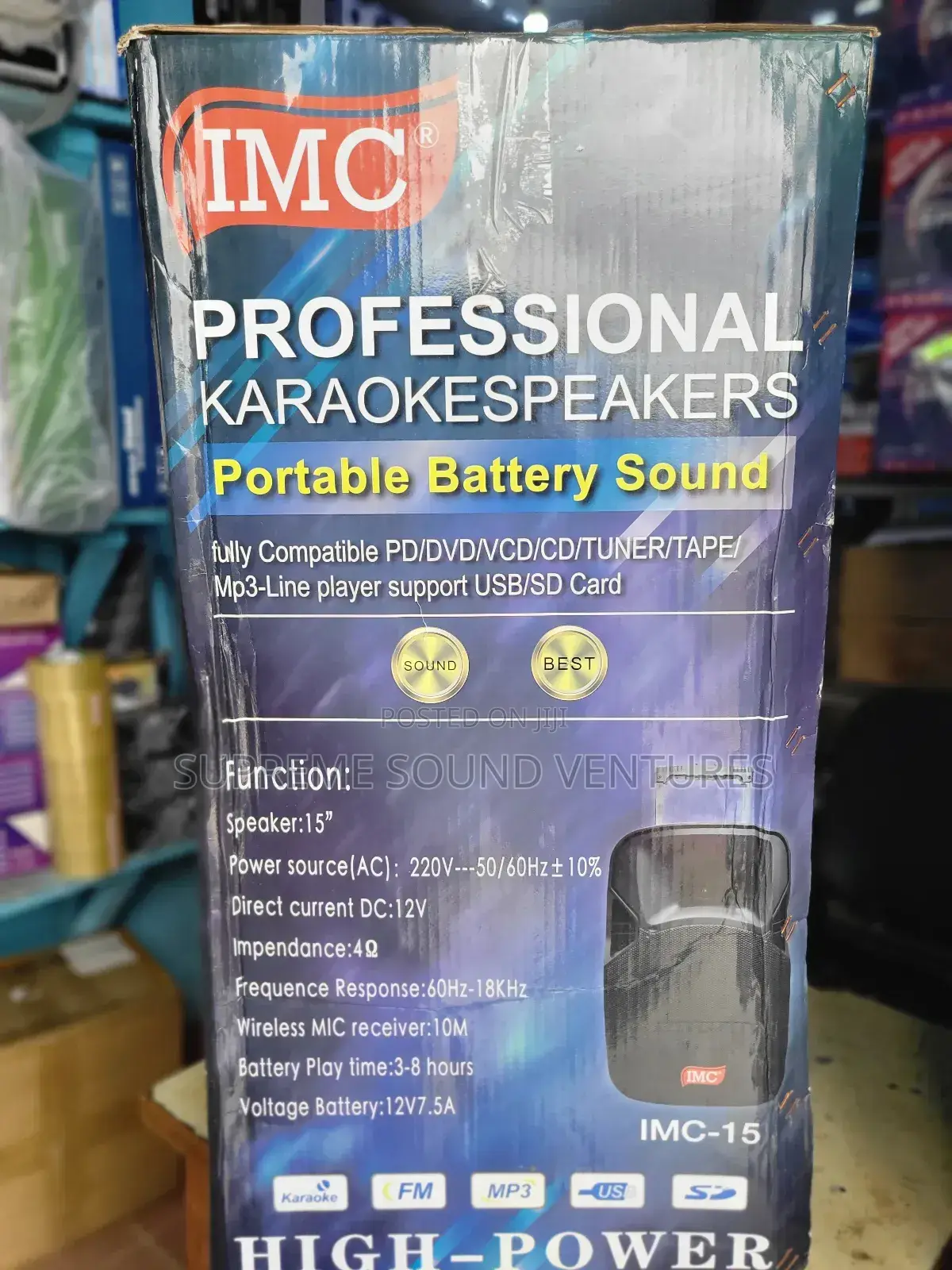 Quality 15” Public Address System