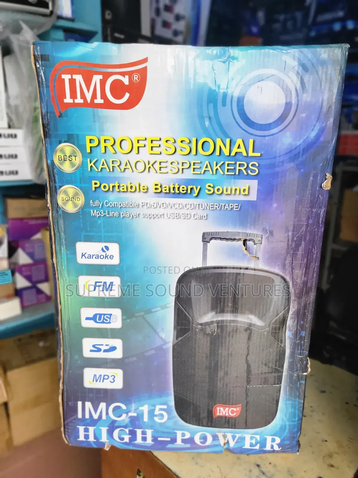 Quality 15” Public Address System