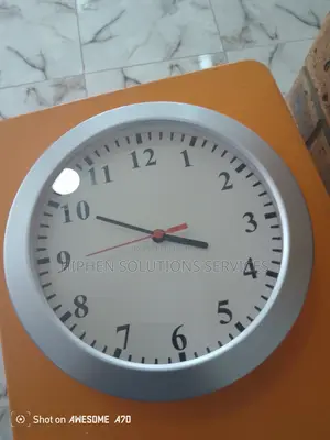 Photo - Spy Camera Wall Clock for Business Home