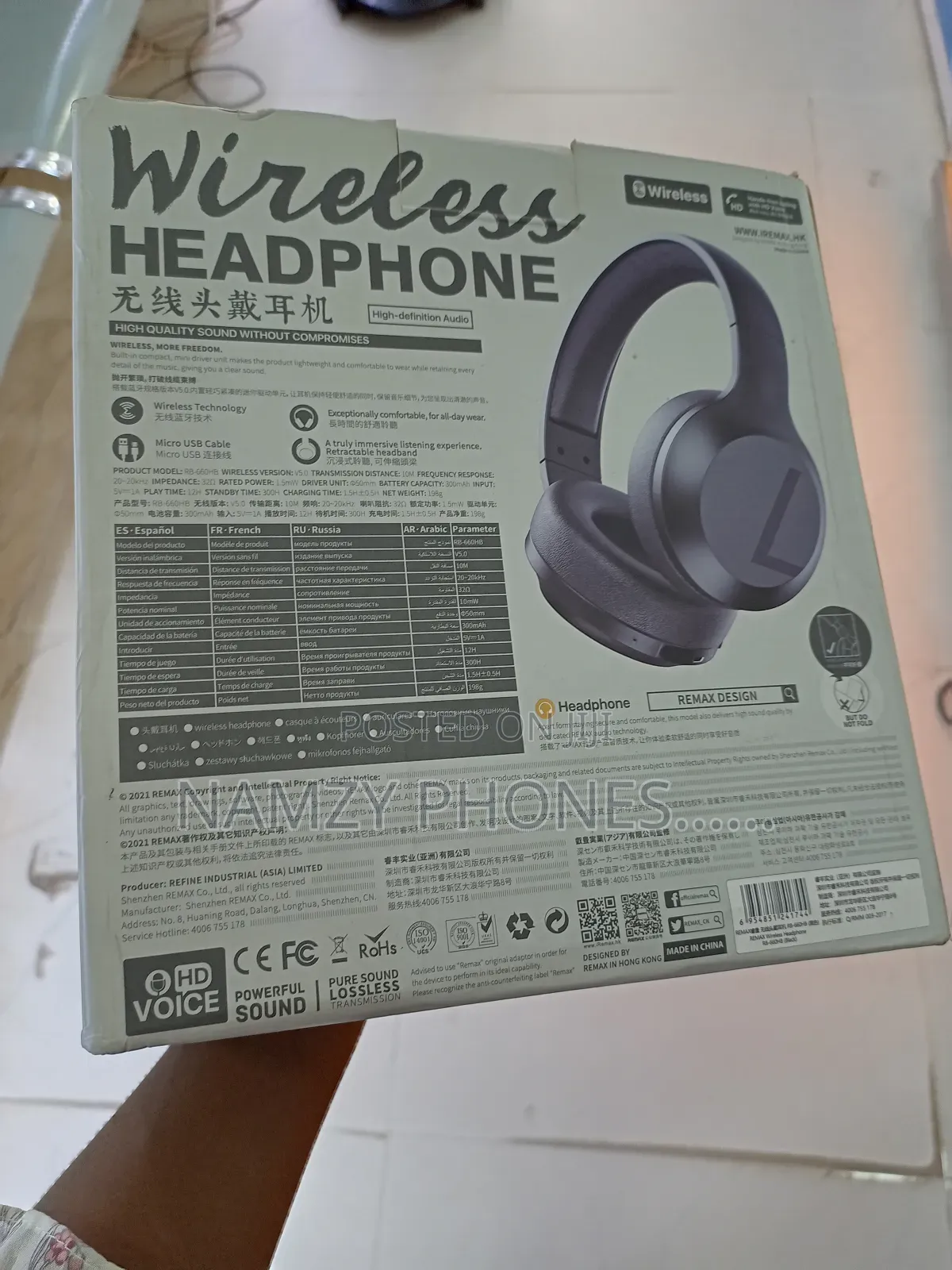Remax Wireless Headphone